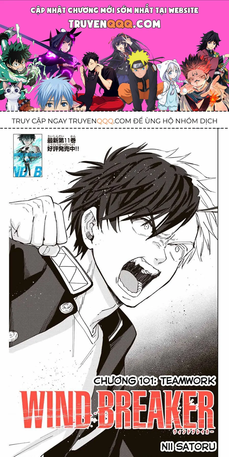 Wind Breaker (Nii Satoru) chương 101 - trang 1