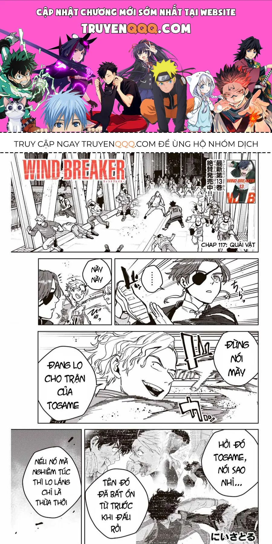 Wind Breaker (Nii Satoru) chương 117 - trang 1