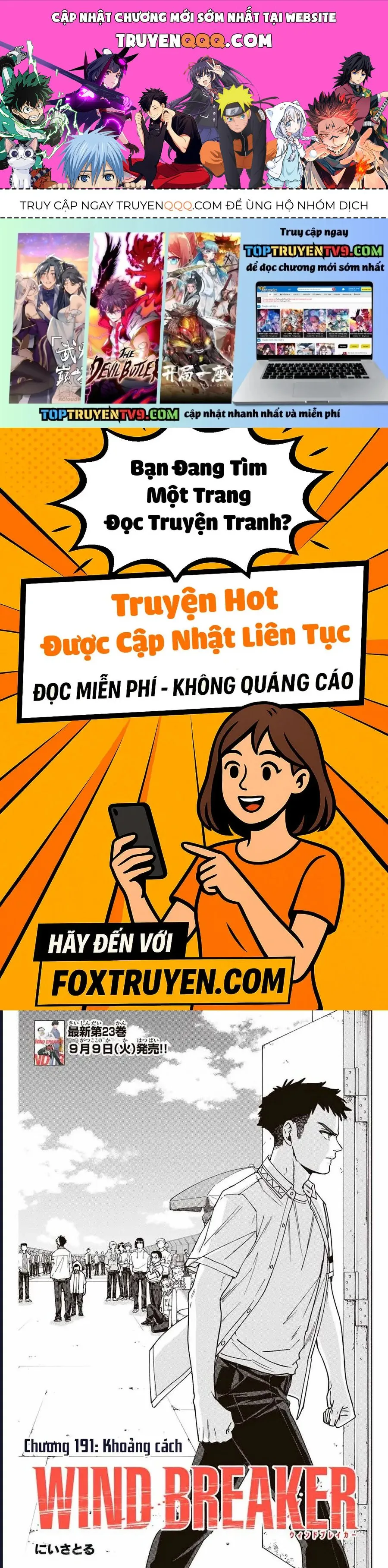 Wind Breaker (Nii Satoru) chương 191 - trang 1