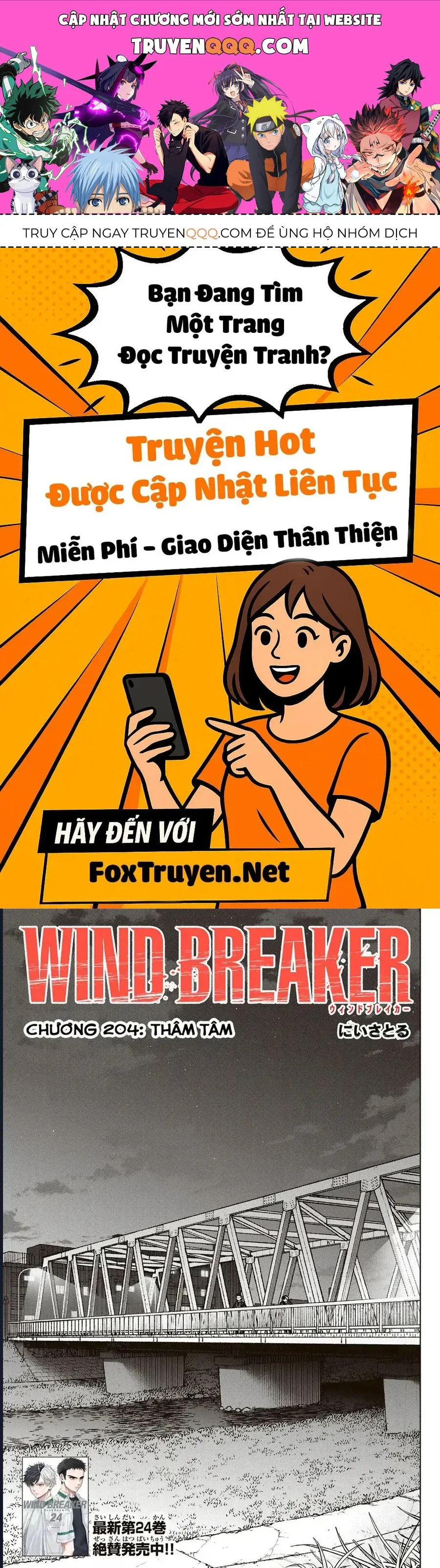 Wind Breaker (Nii Satoru) chương 204 - trang 1