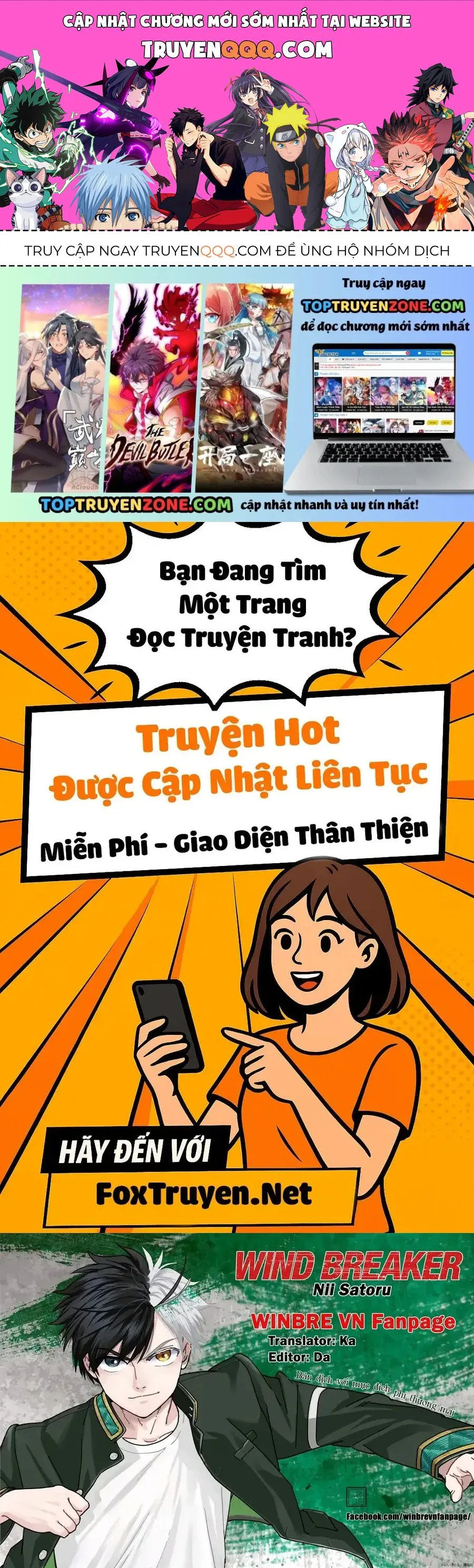 Wind Breaker (Nii Satoru) chương 211 - trang 1