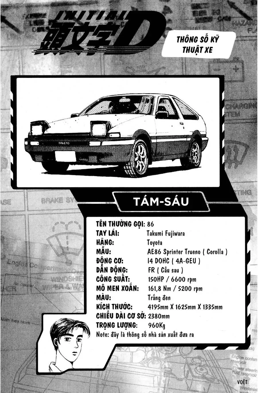 Initial D chương 134 - trang 7