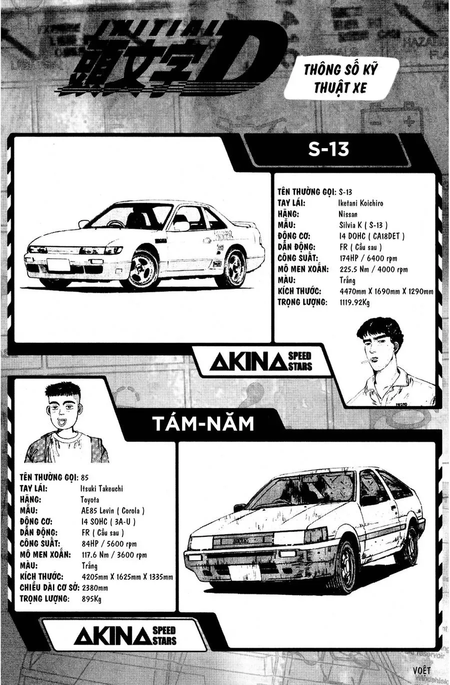 Initial D chương 134 - trang 8