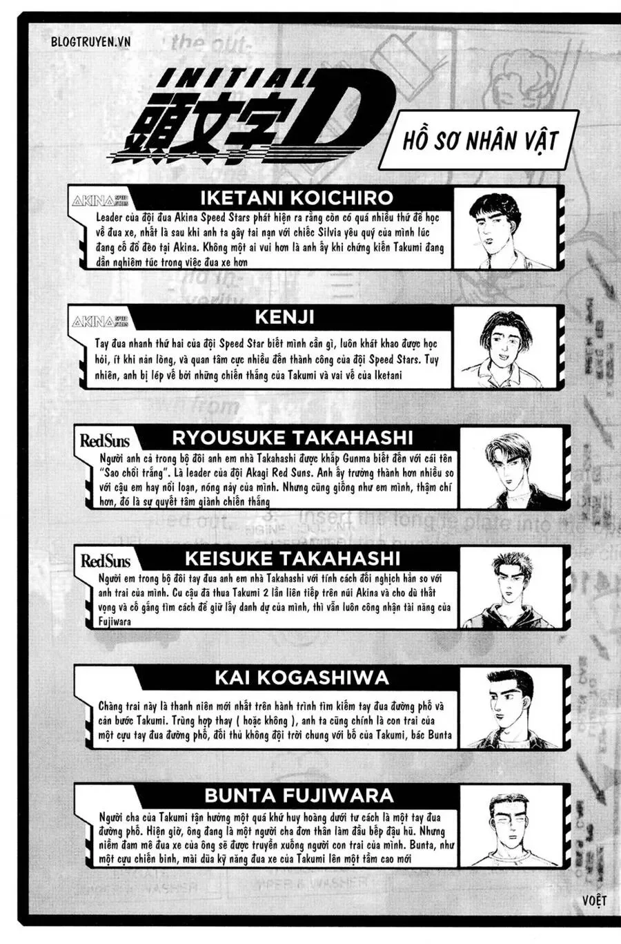 Initial D chương 185 - trang 6