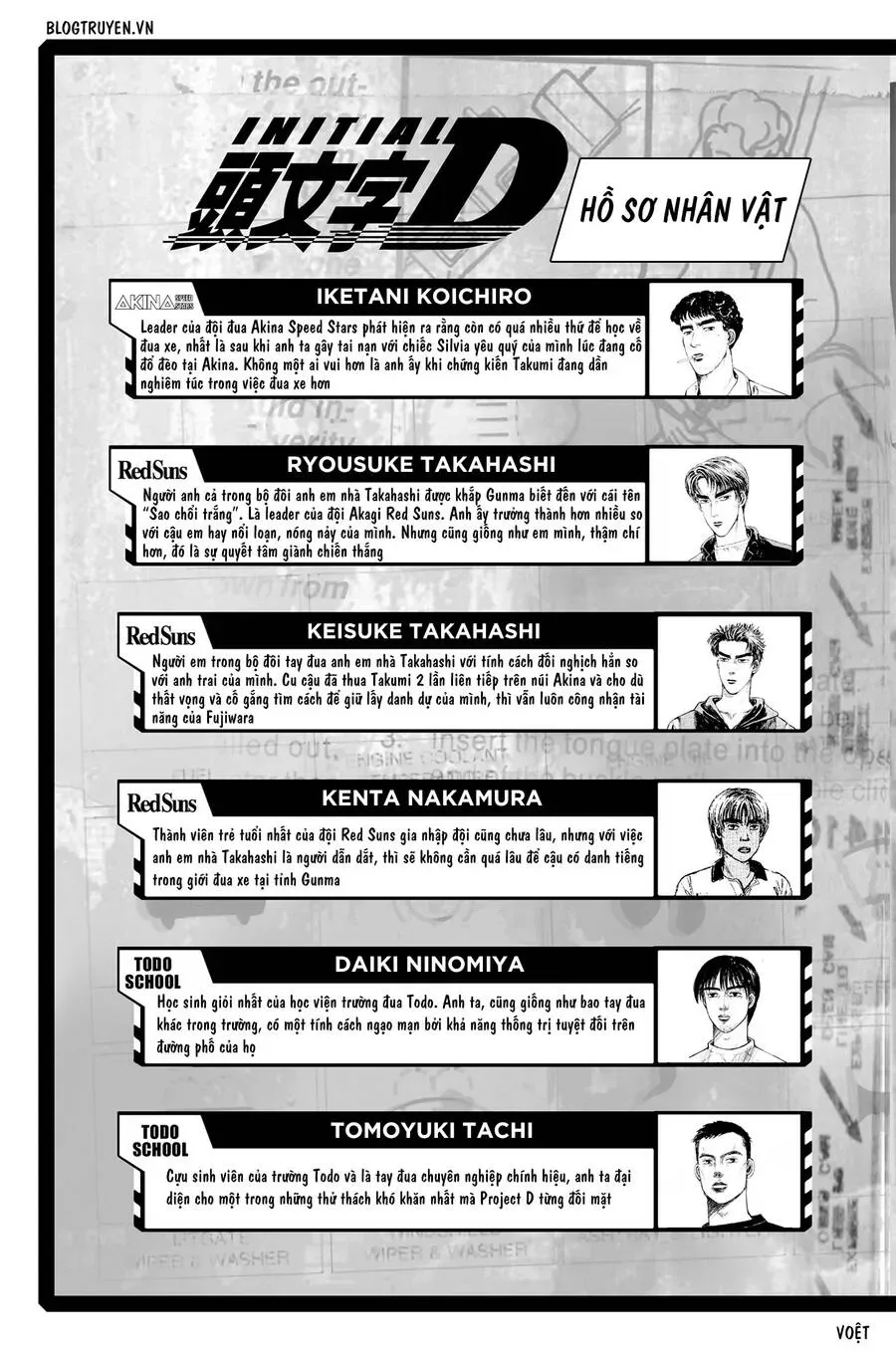 Initial D chương 228 - trang 6