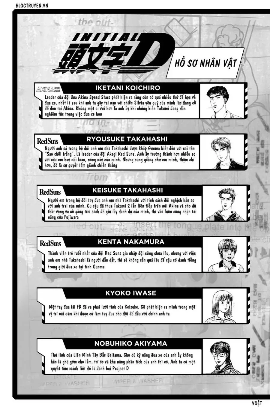 Initial D chương 357 - trang 6