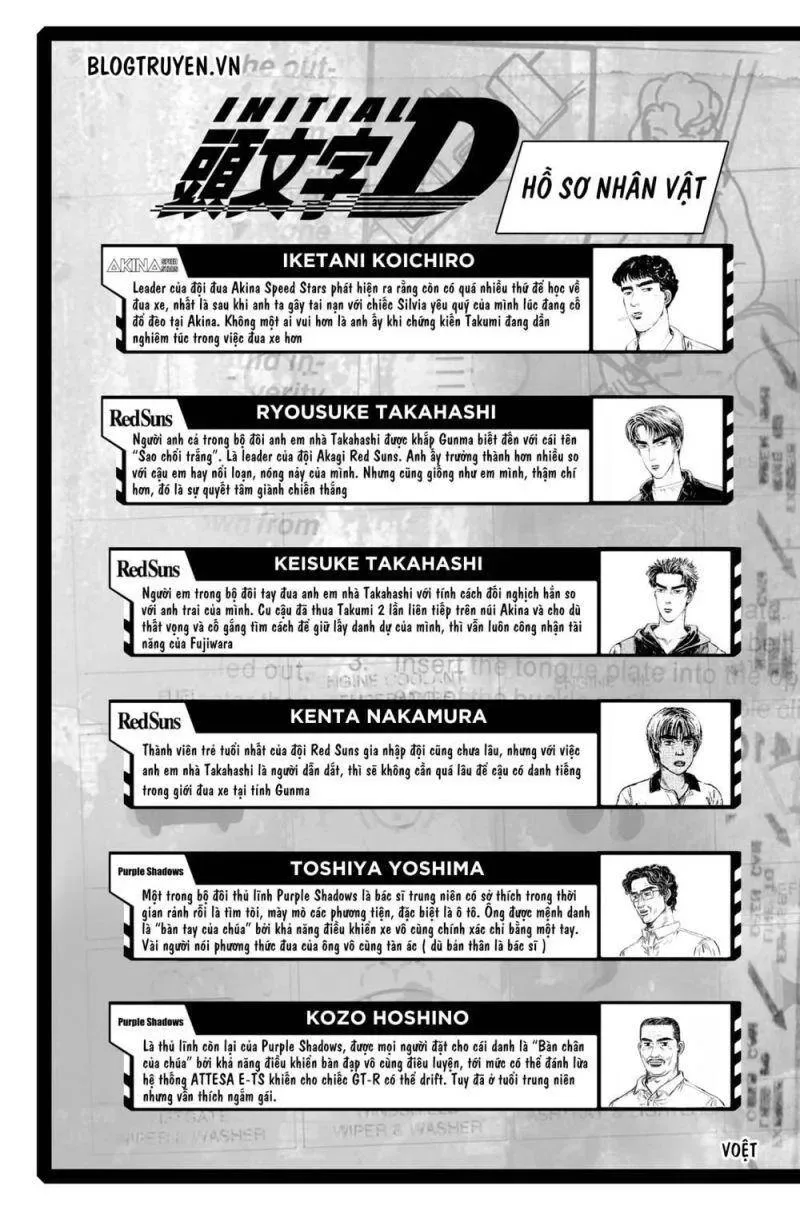 Initial D chương 374 - trang 6