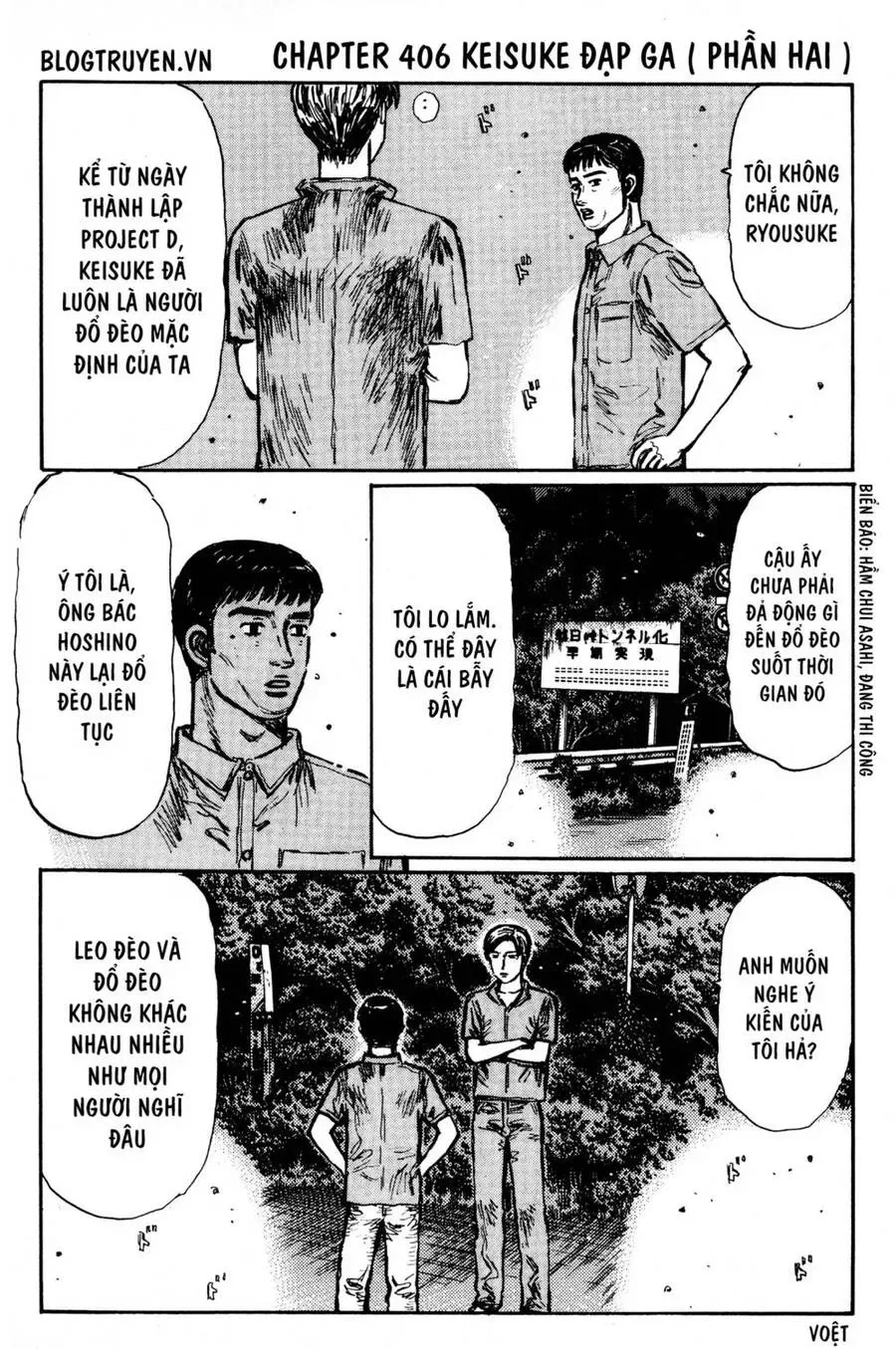 Initial D chương 406 - trang 4