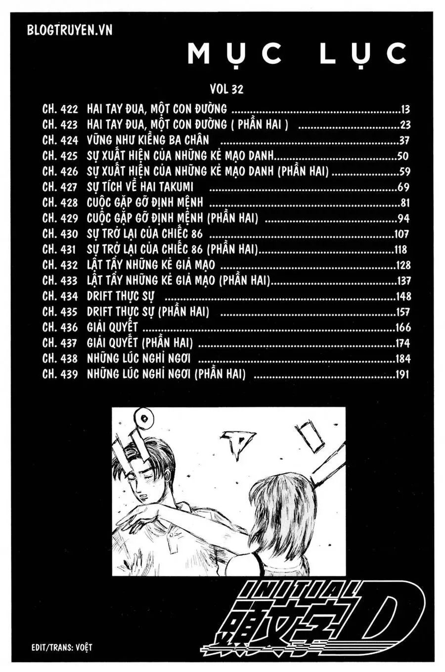 Initial D chương 422 - trang 11