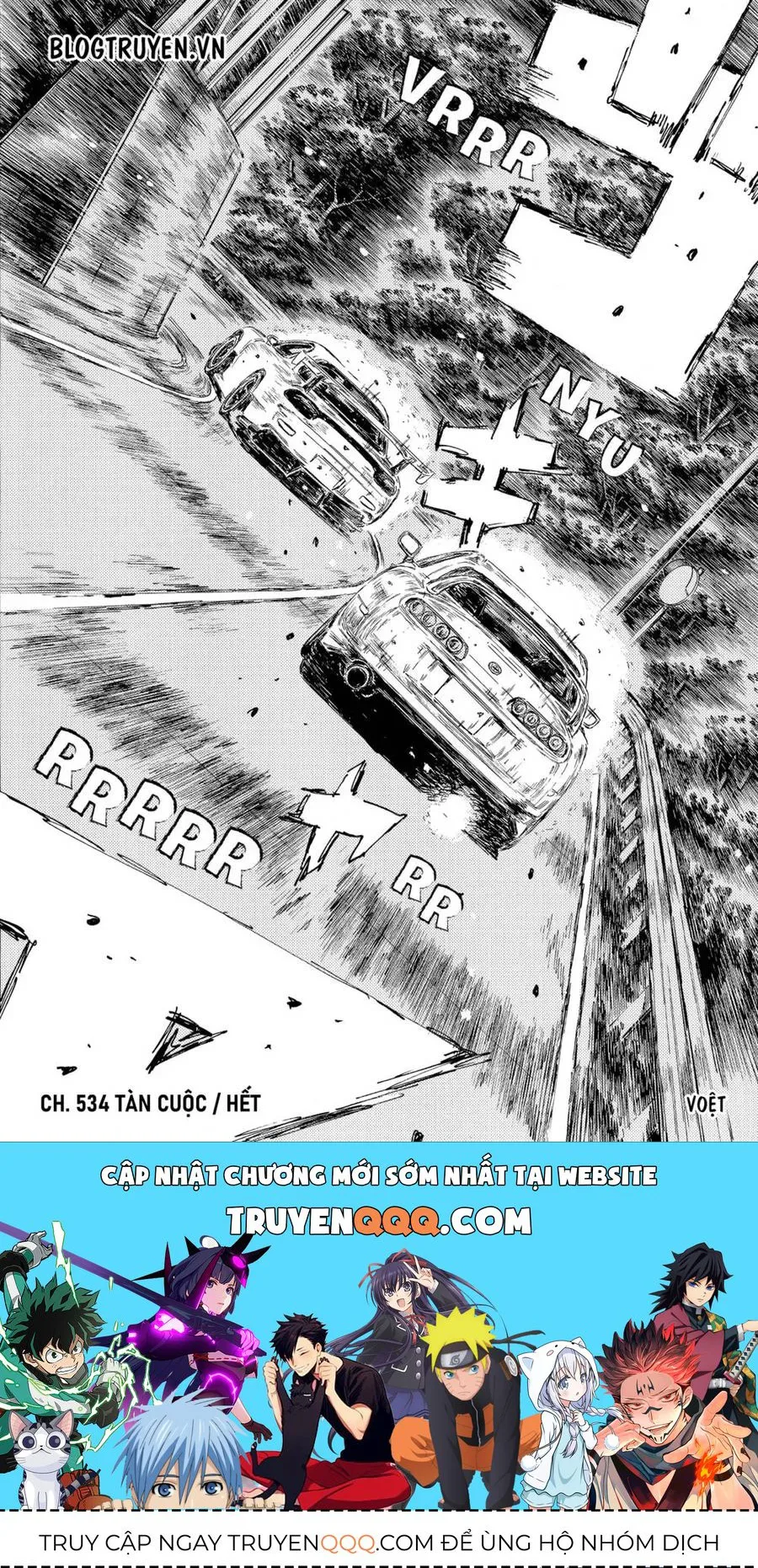 Initial D chương 534 - trang 9
