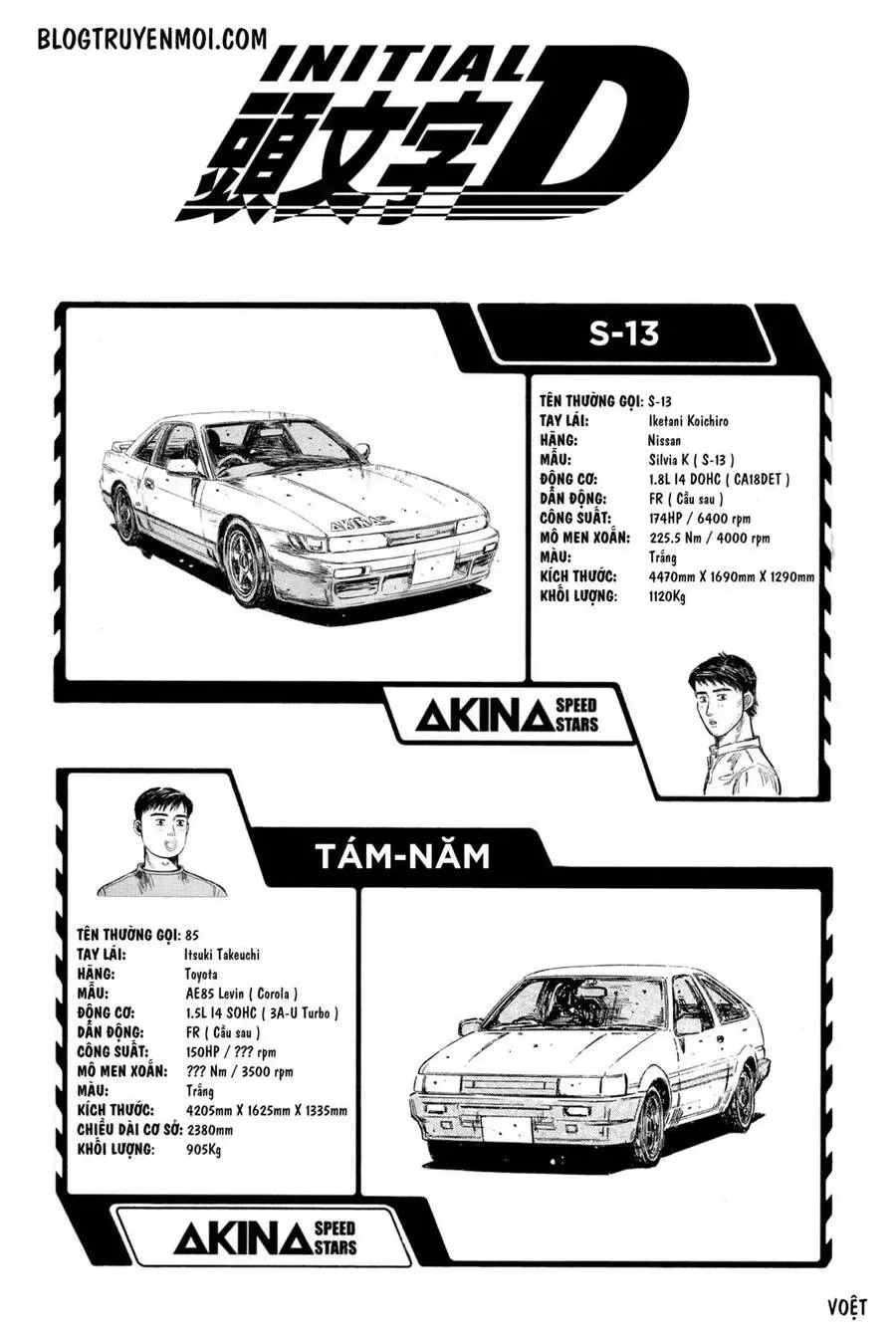 Initial D chương 538 - trang 6