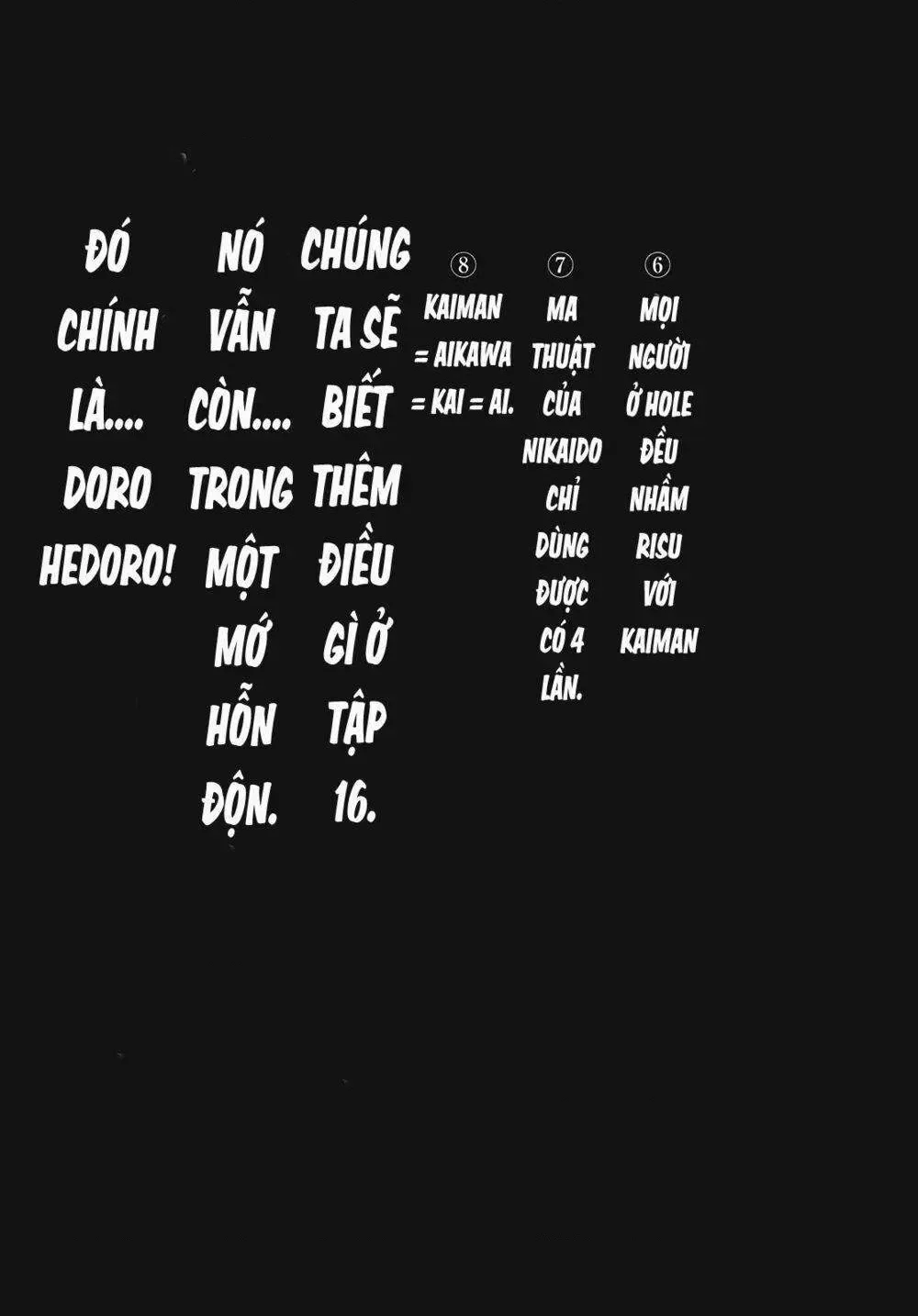 Dorohedoro chương 93.5 - trang 17