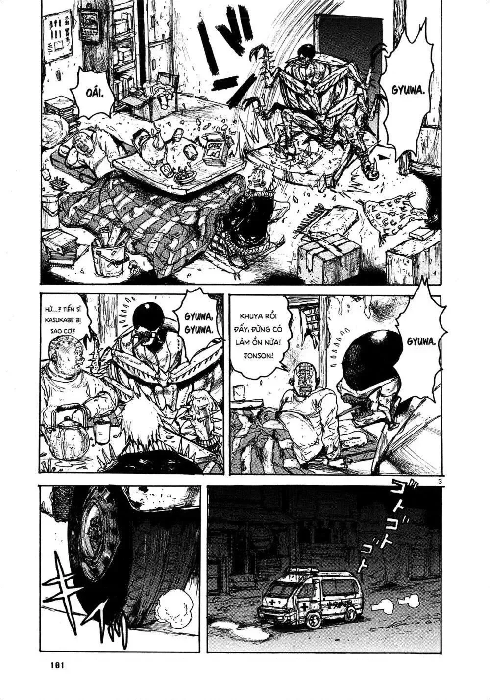 Dorohedoro chương 122 - trang 3