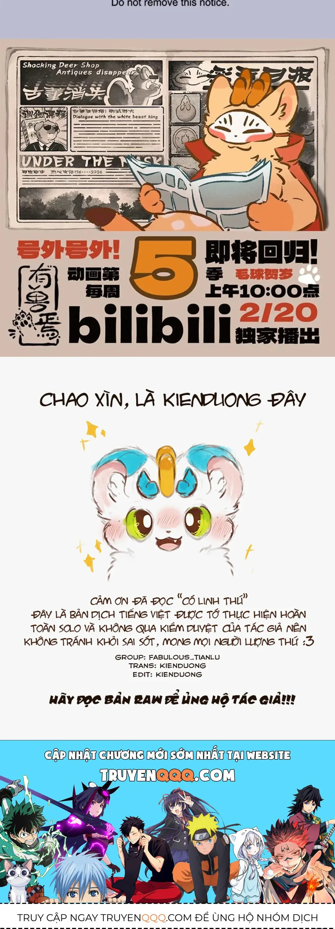 Có Linh Thú chương 1185 - trang 5