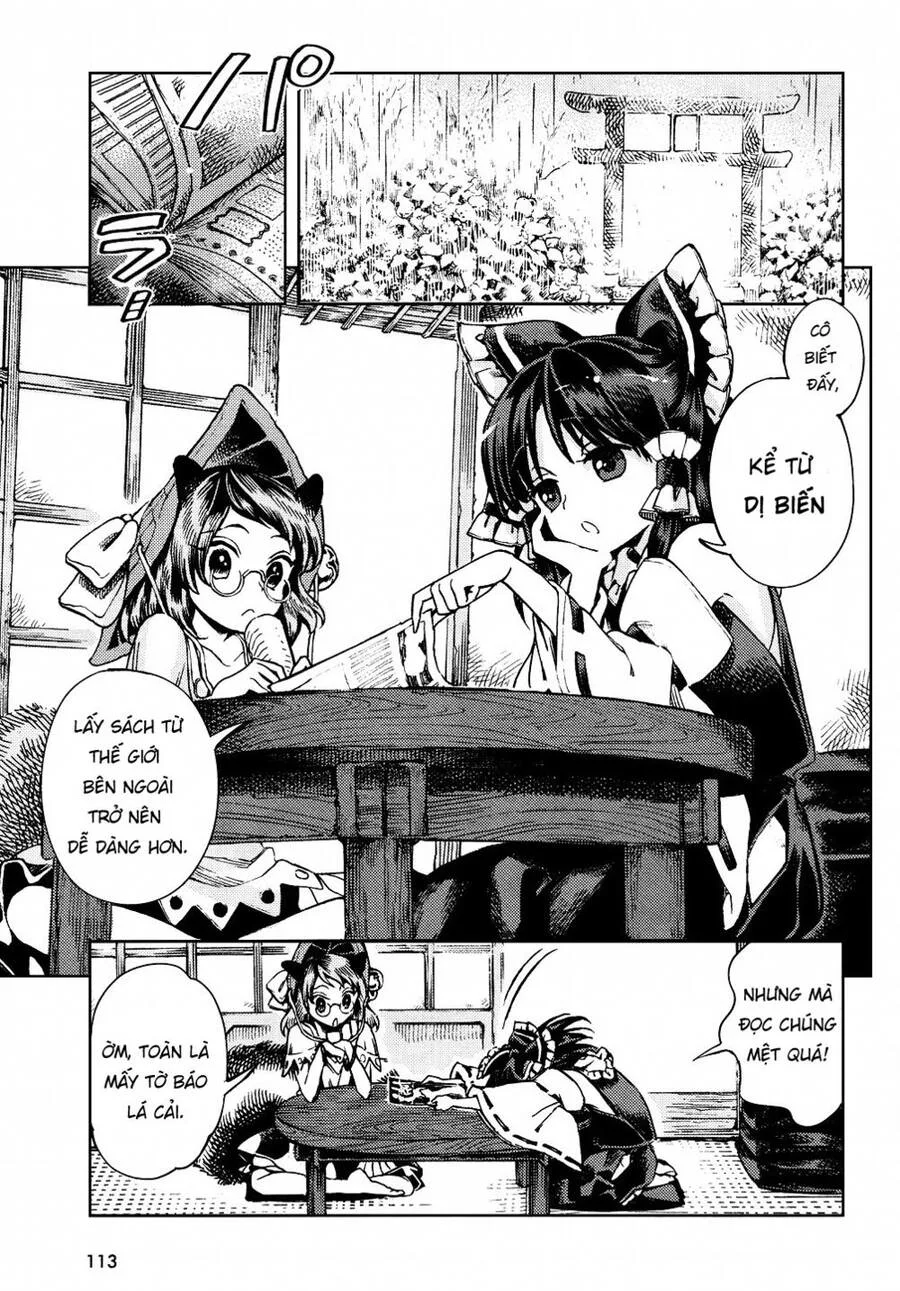 Touhou Suzunaan ~ Forbidden Scrollery chương 28 - trang 7