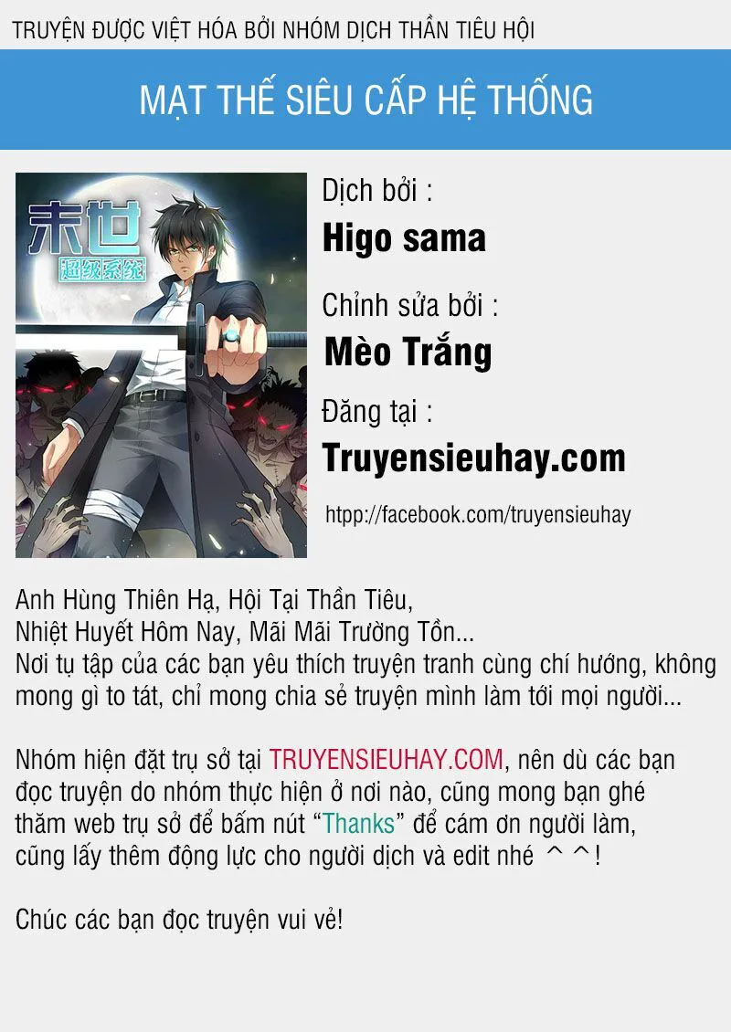 Mạt Thế Siêu Cấp Hệ Thống chương 50 - trang 1
