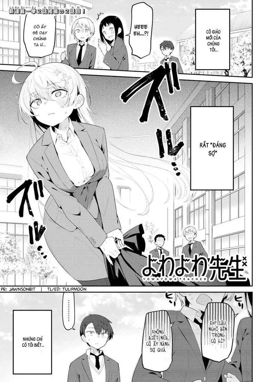 Yowayowa-Sensei chương 2 - trang 1