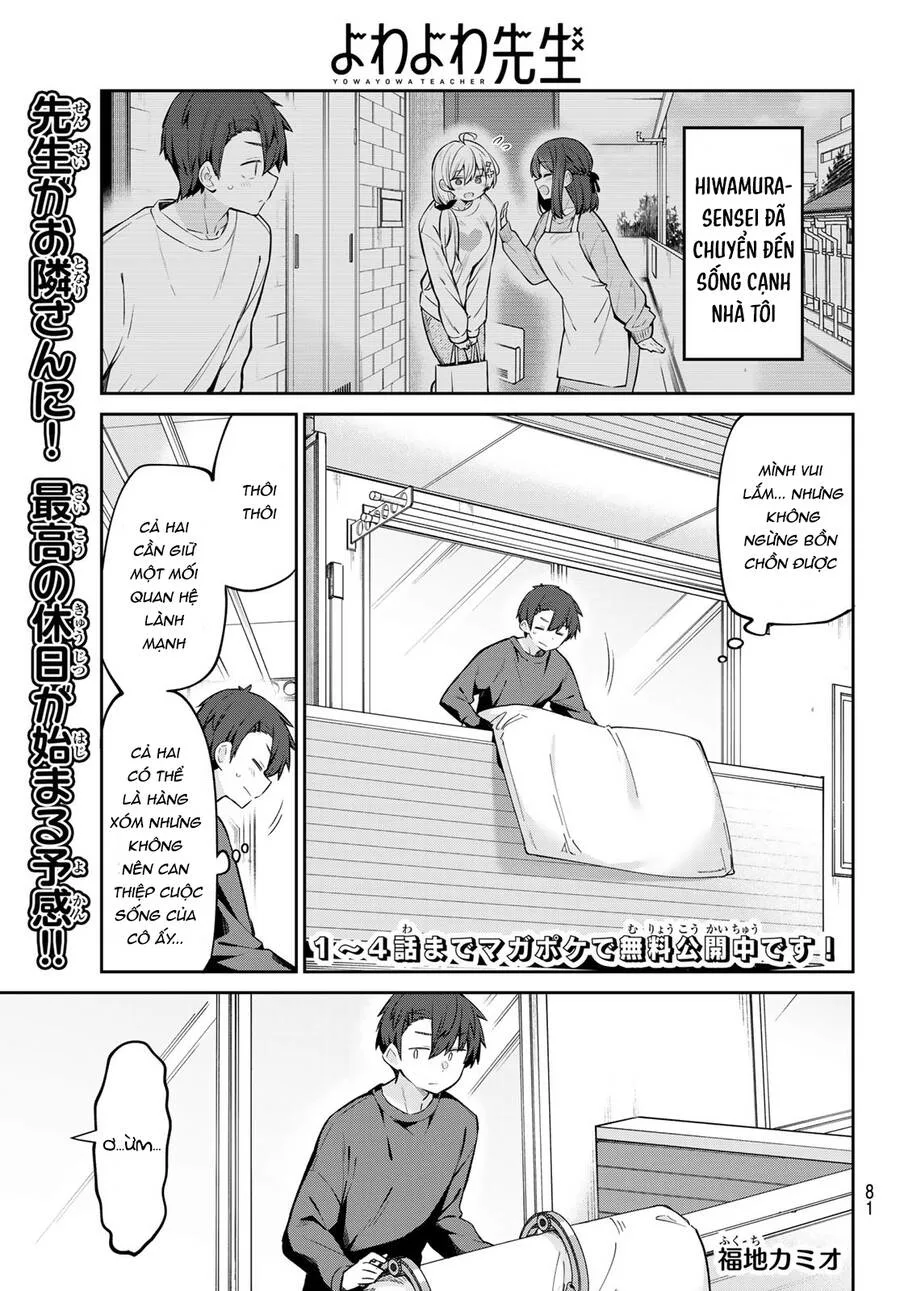Yowayowa-Sensei chương 11 - trang 1