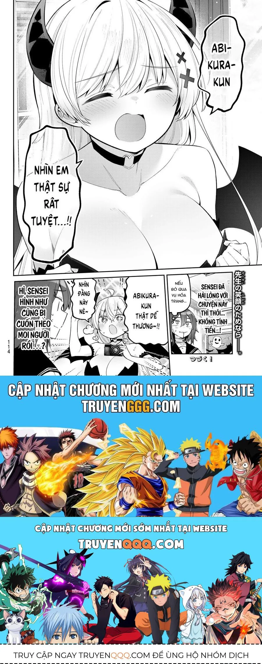 Yowayowa-Sensei chương 66 - trang 14