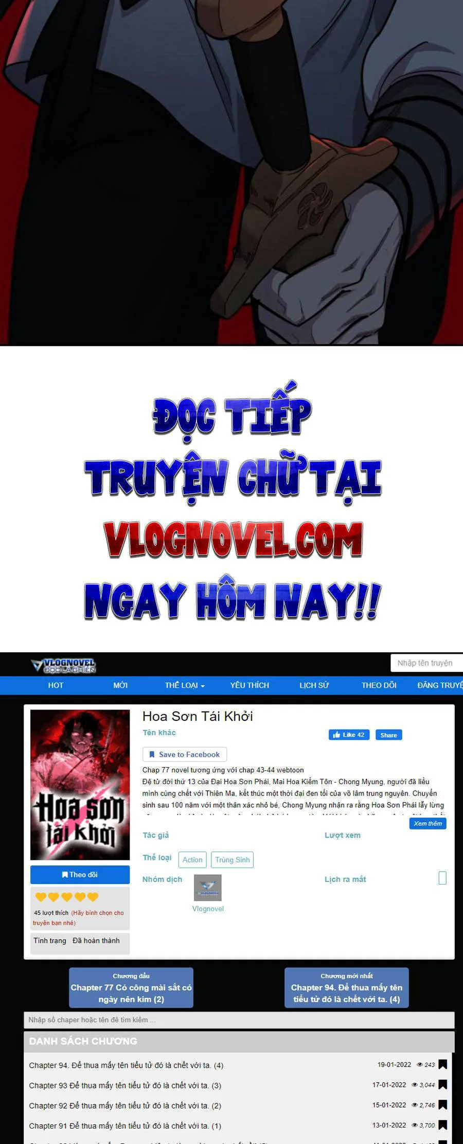 Hoa Sơn Tái Khởi chương 48 - trang 99