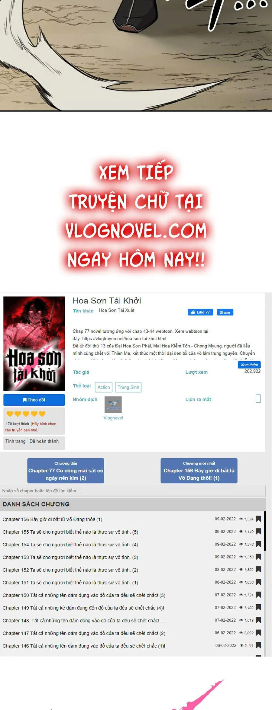 Hoa Sơn Tái Khởi chương 51 - trang 118