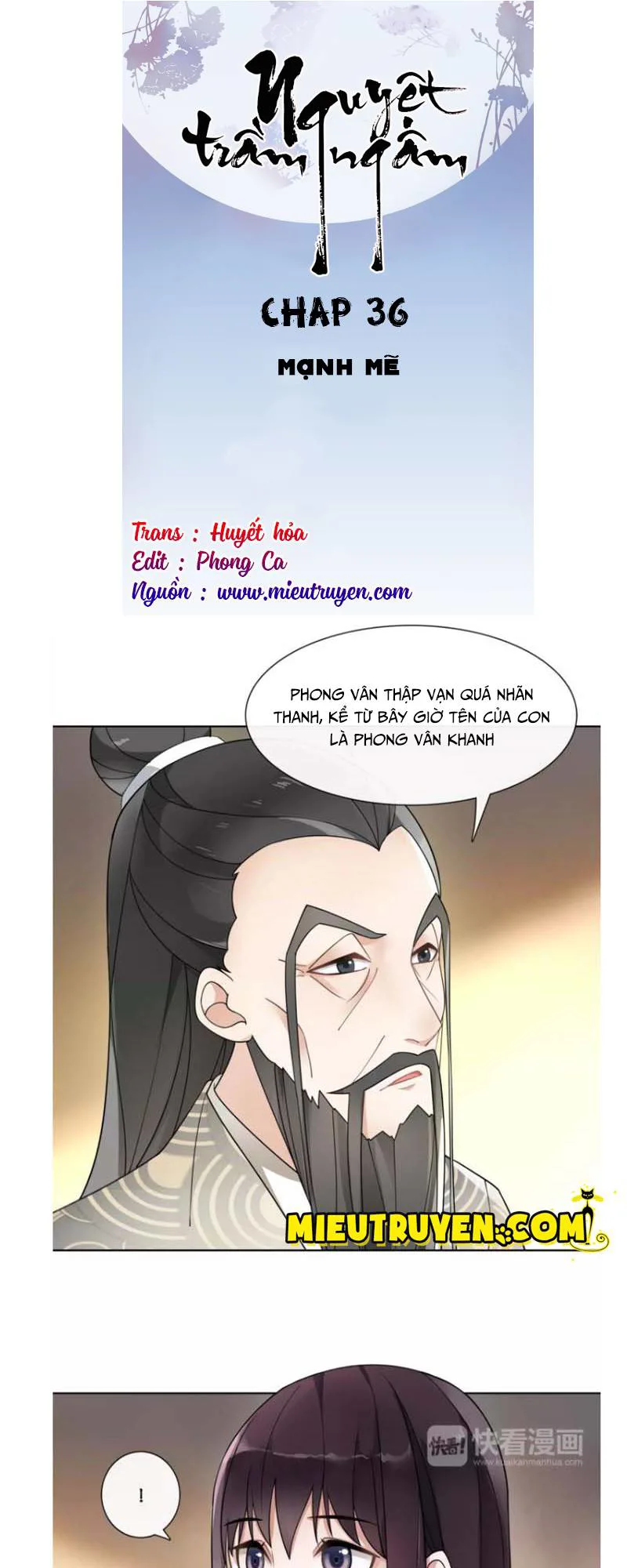 Nguyệt Trầm Ngâm chương 36 - trang 1