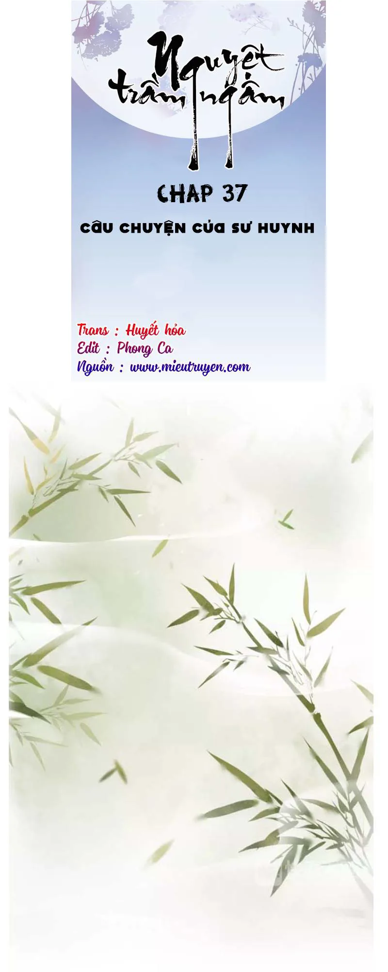 Nguyệt Trầm Ngâm chương 37 - trang 1