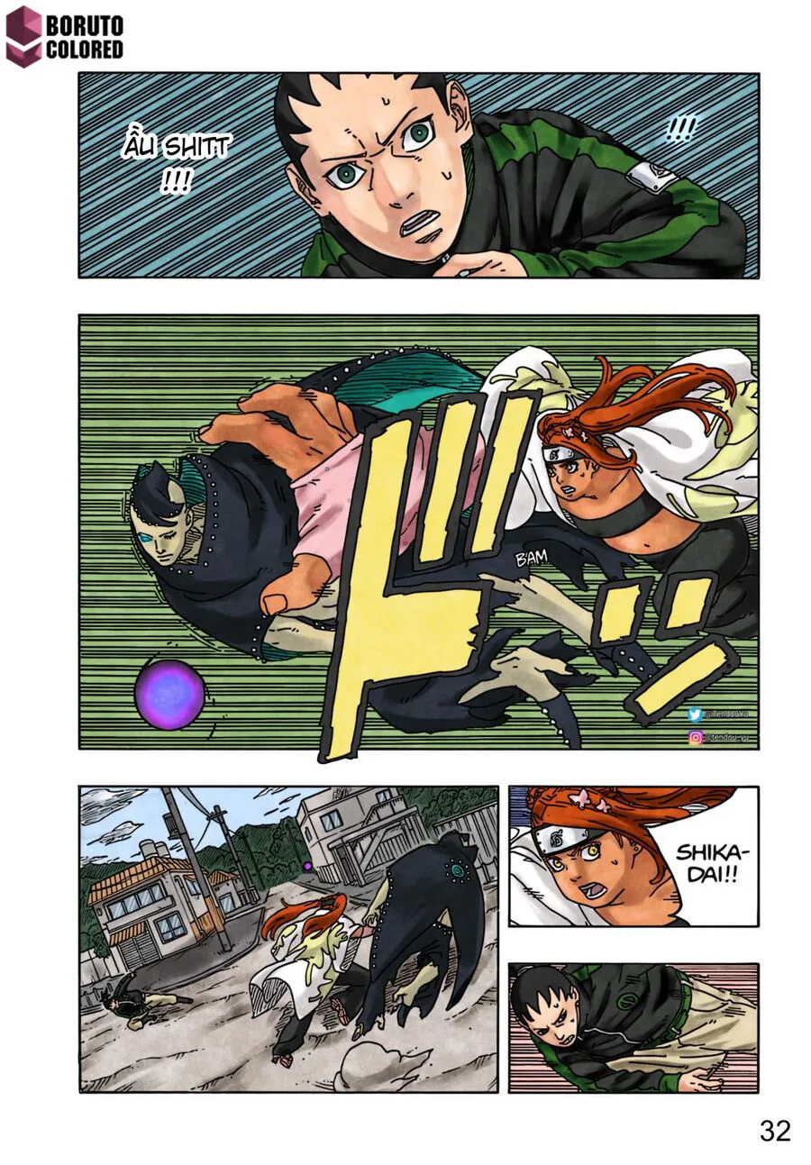 Boruto: Hai Cơn Lốc Xanh chương 9 - trang 33