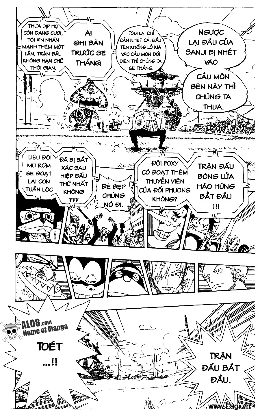 One Piece chương 310 - trang 8