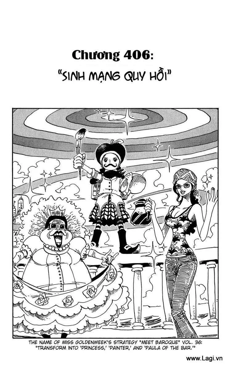 One Piece chương 406 - trang 1
