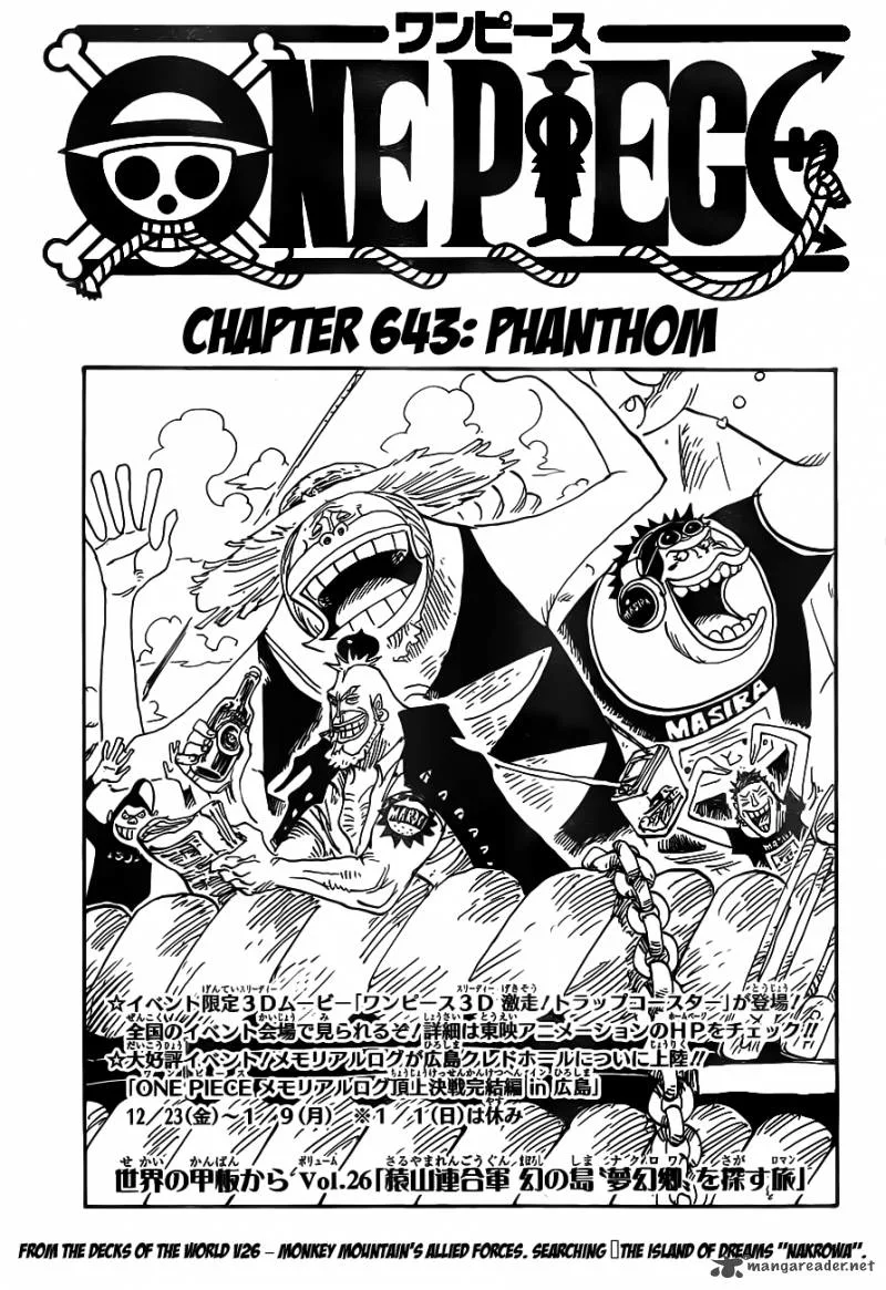 One Piece chương 643 - trang 1