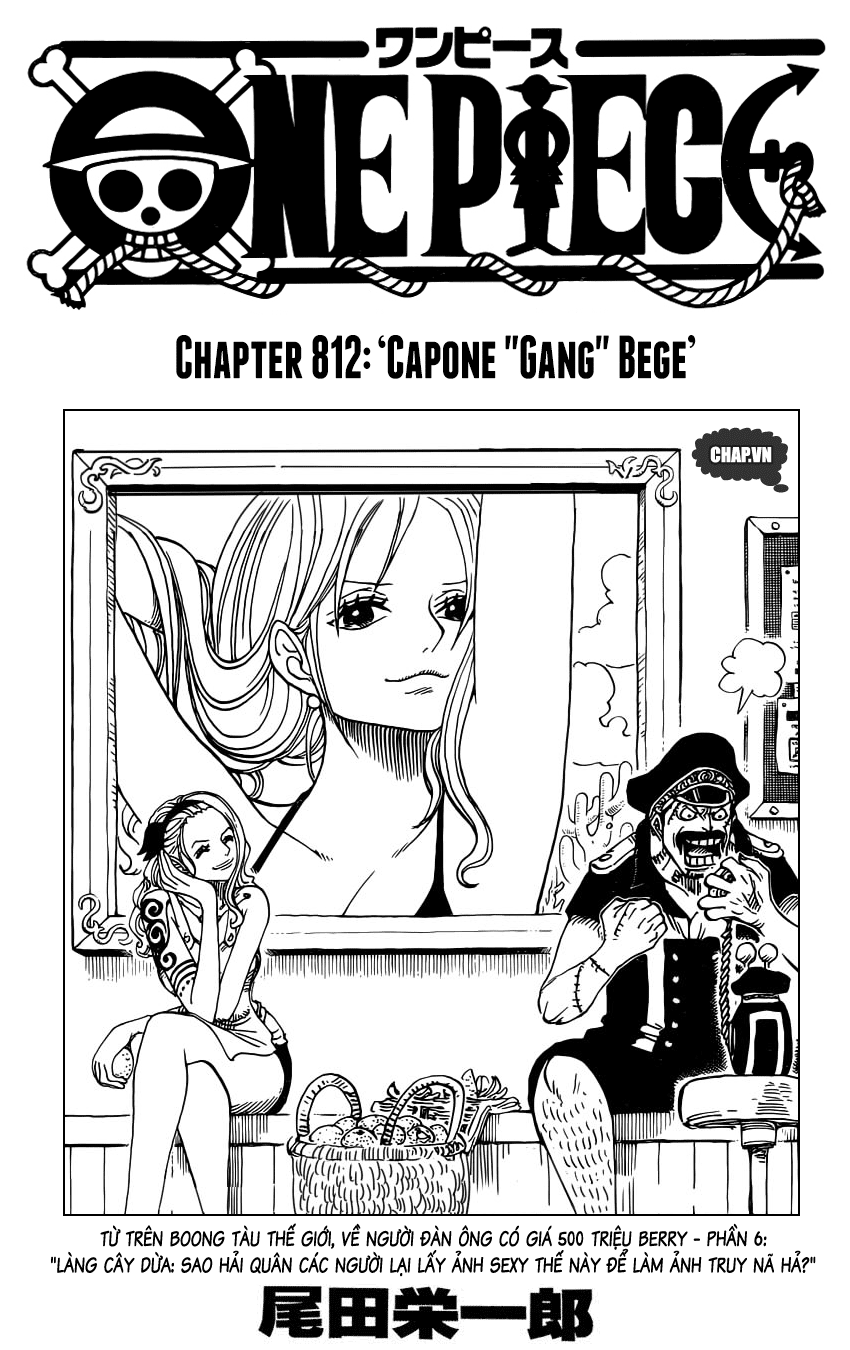 One Piece chương 812 - trang 1