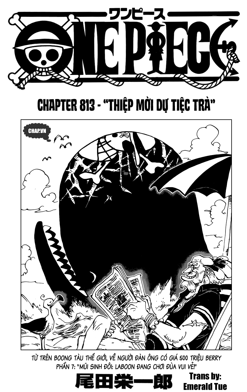 One Piece chương 813 - trang 1