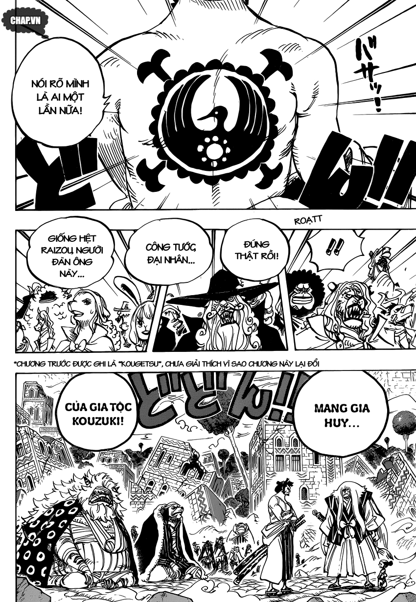 One Piece chương 817 - trang 4