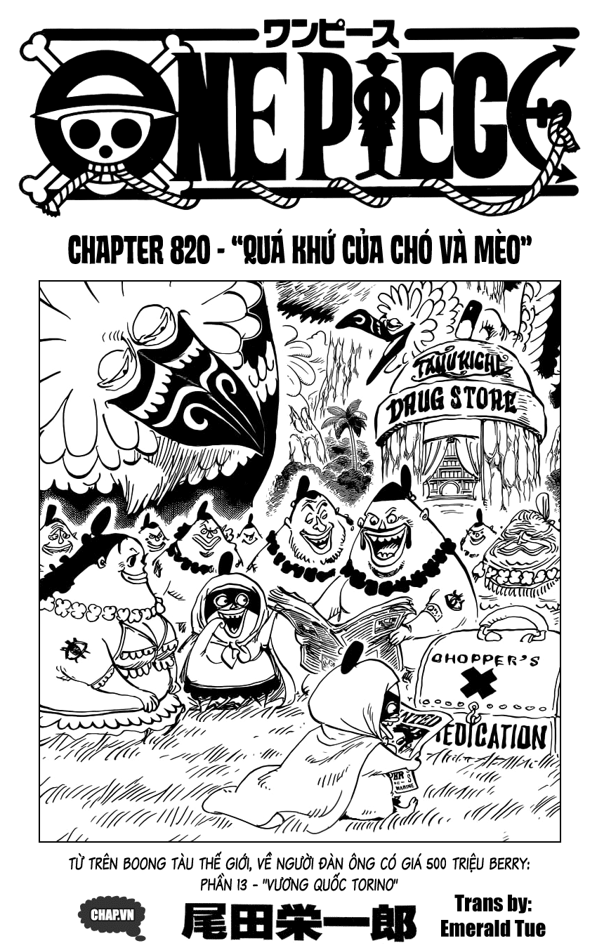 One Piece chương 820 - trang 1