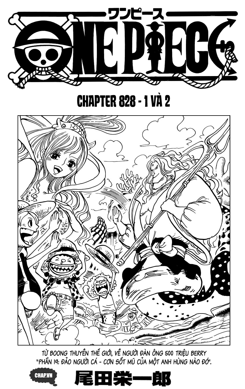 One Piece chương 828 - trang 1