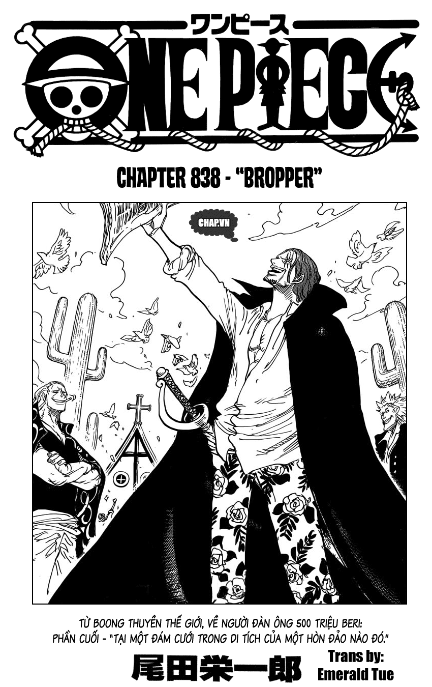 One Piece chương 838 - trang 1