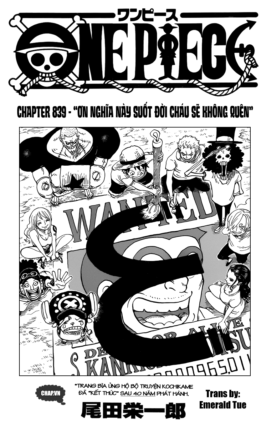 One Piece chương 839 - trang 1