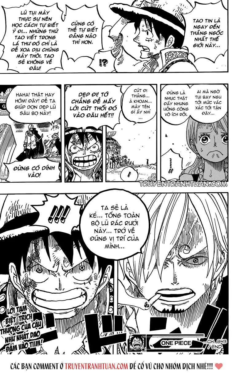 One Piece chương 843 - trang 20