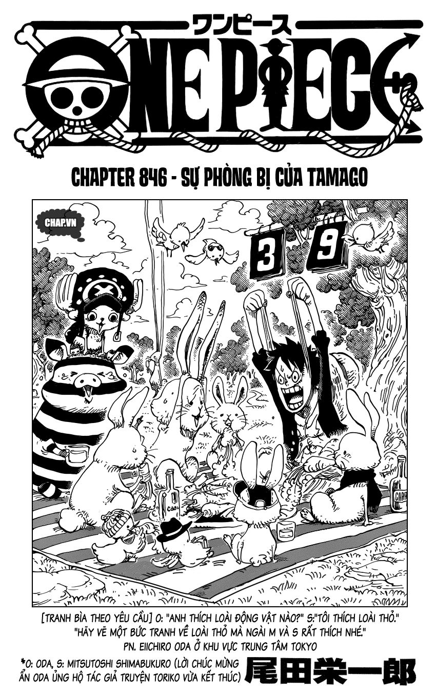 One Piece chương 846 - trang 1