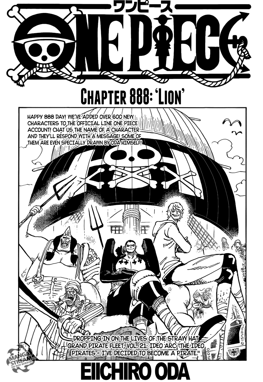 One Piece chương 888 - trang 1