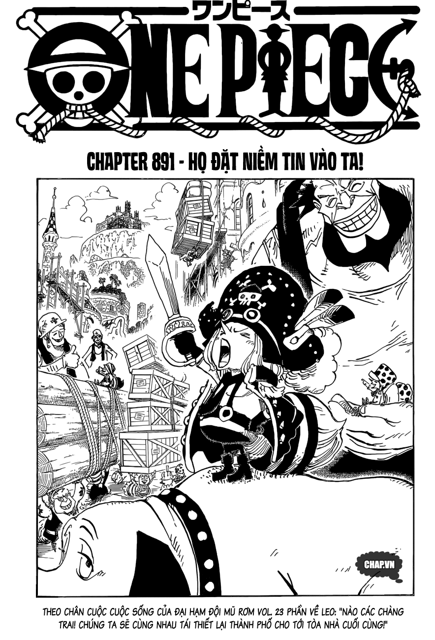 One Piece chương 891 - trang 1