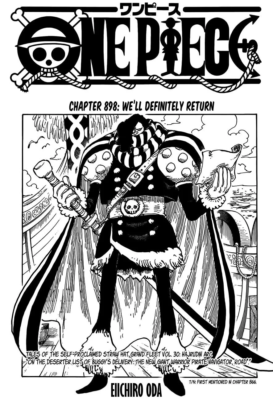 One Piece chương 898 - trang 1