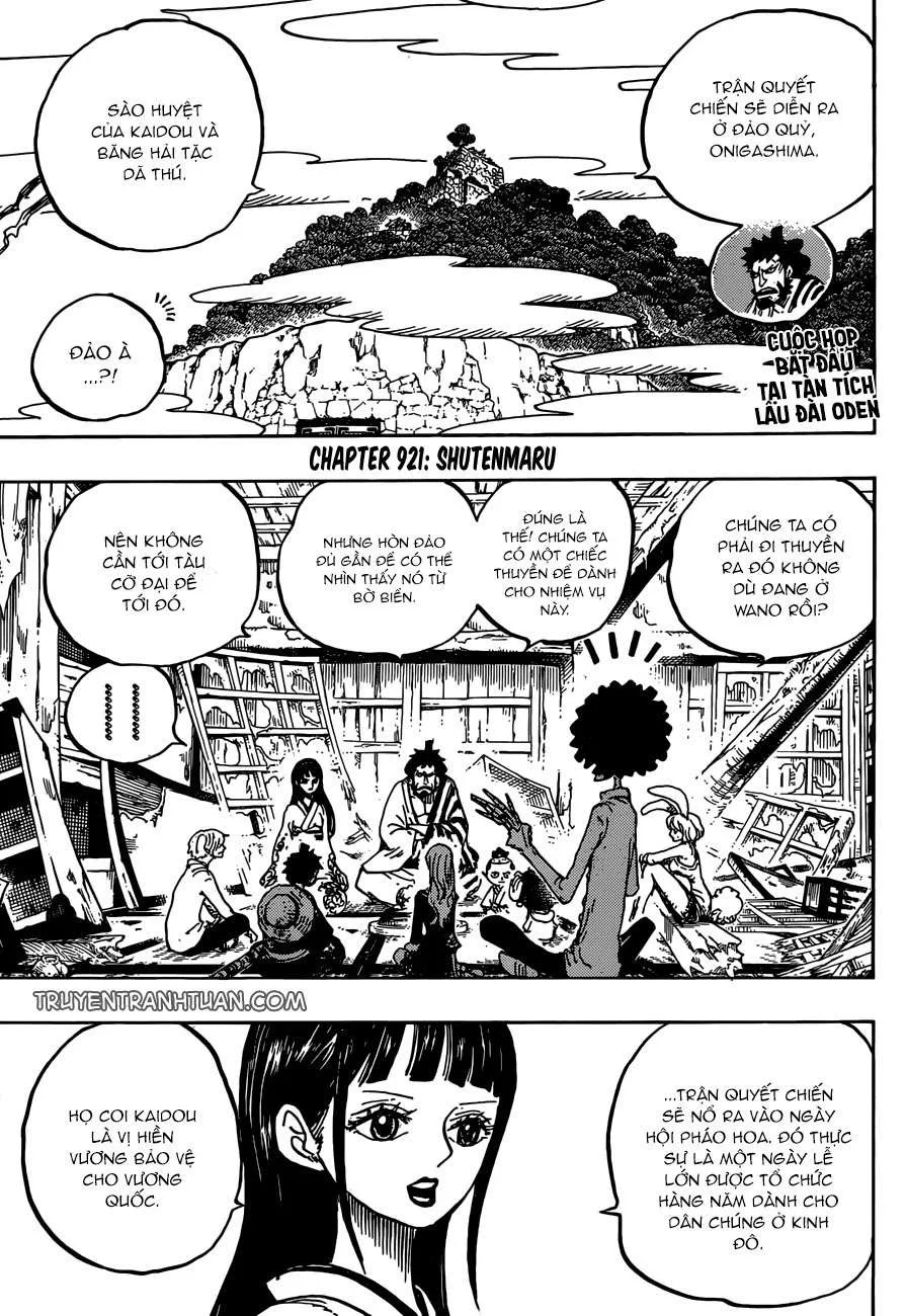 One Piece chương 921 - trang 3