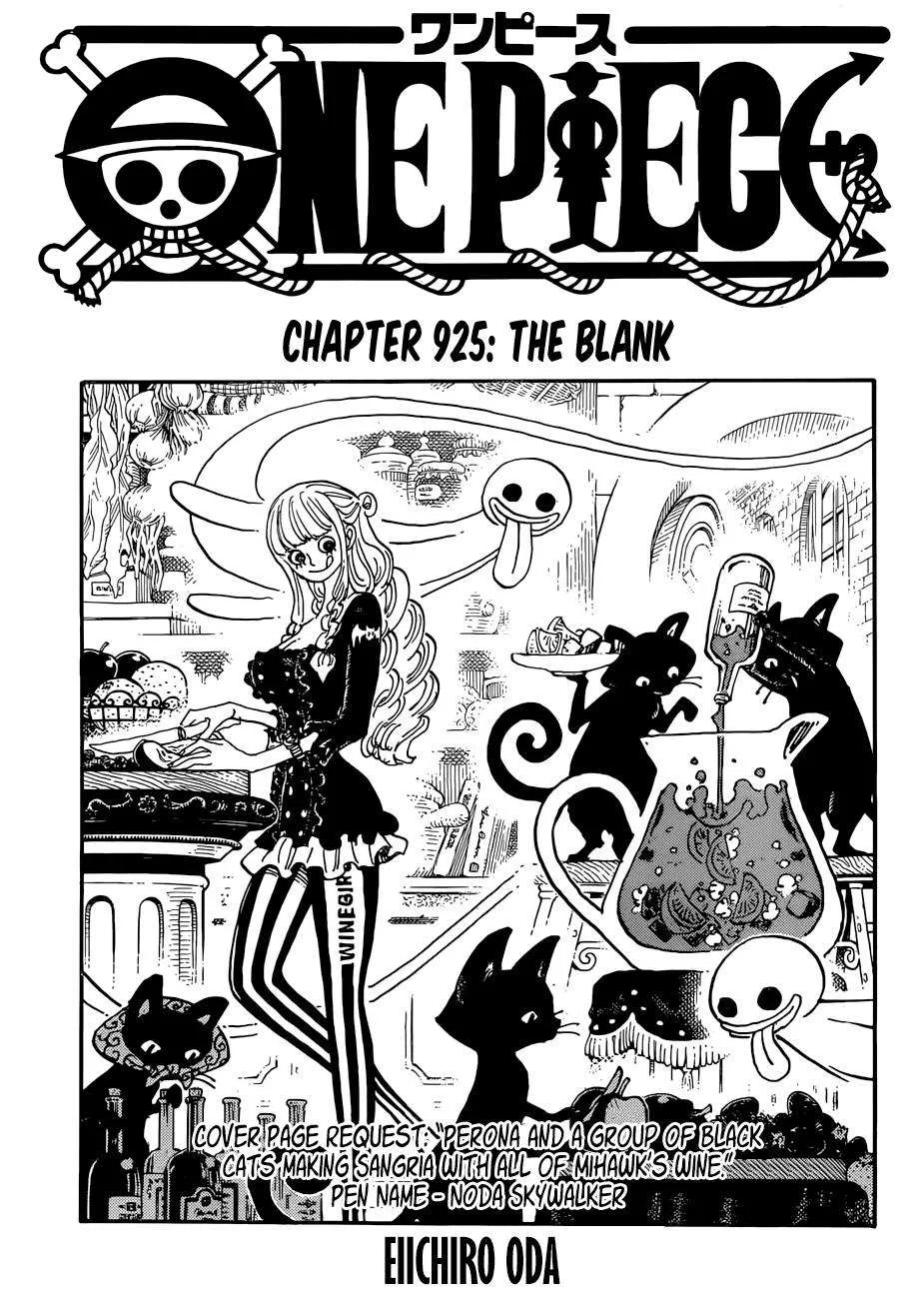 One Piece chương 925 - trang 1