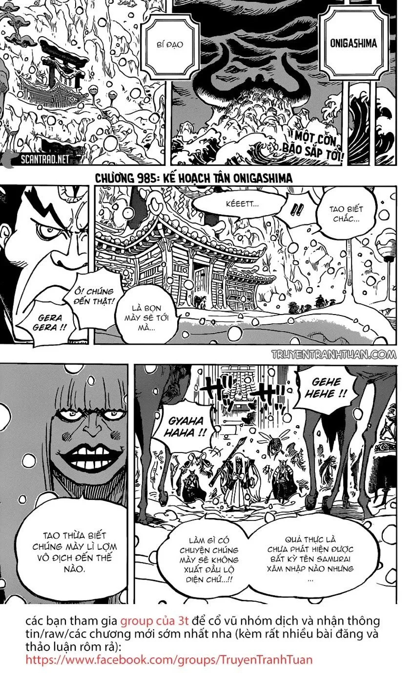 One Piece chương 985 - trang 3