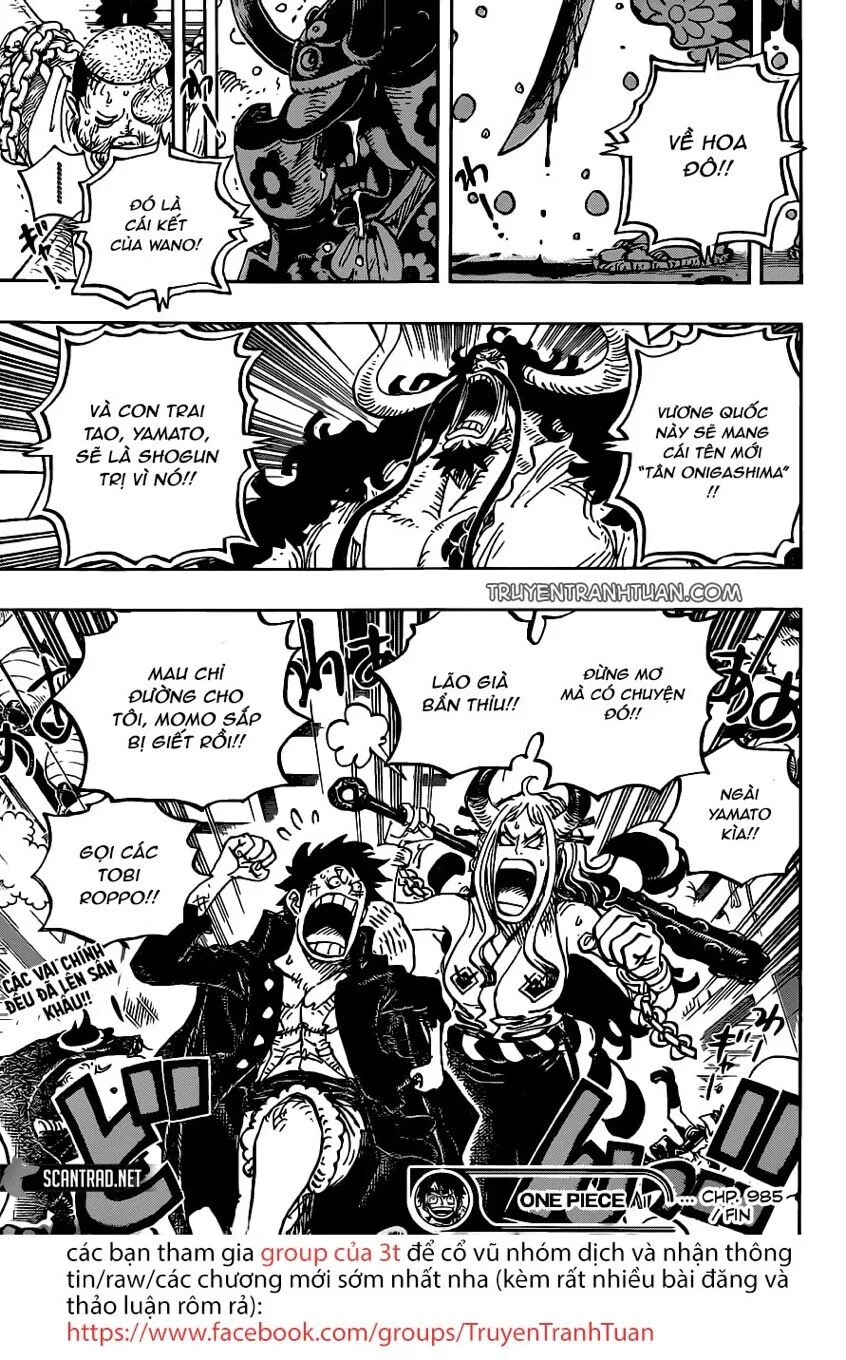 One Piece chương 985 - trang 17