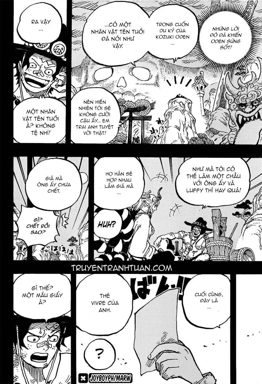 One Piece chương 1000 - trang 6