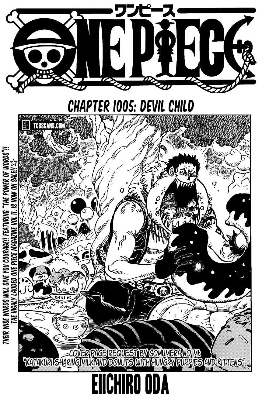 One Piece chương 1005 - trang 1