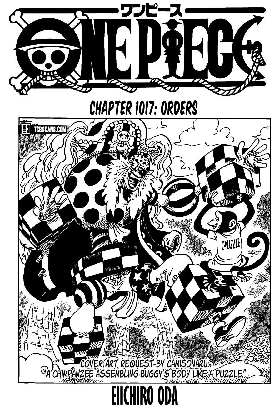 One Piece chương 1017 - trang 1